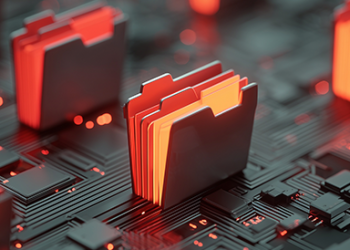 Illuminated 3d Folder on motherboard